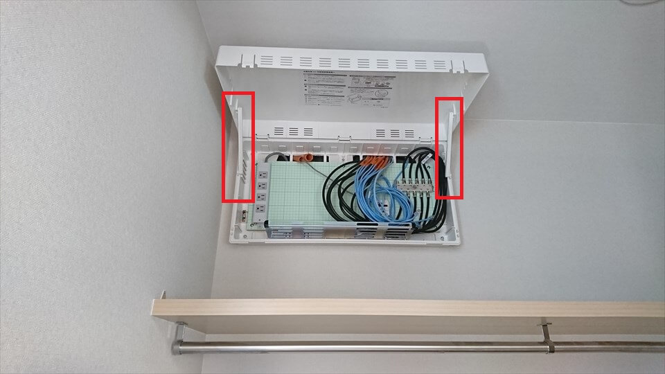一条工務店の情報ボックス 配線したら中身はどんな風になる アルパカ ブログ